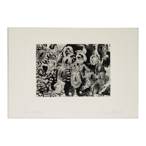 "The Outsider" - Original 1989 Screen Print by Jane Leddy
