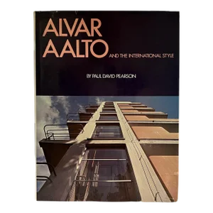 Alvar Aalto and the International Style by Paul David Pearson, Whitney Library of Design | Hardcover W/ Dust Jacket