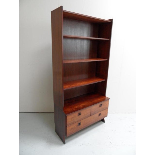 Mid-Century Modern Open Bookcase, 1950s, in Very Good conditions. Designed 1950 to 1959