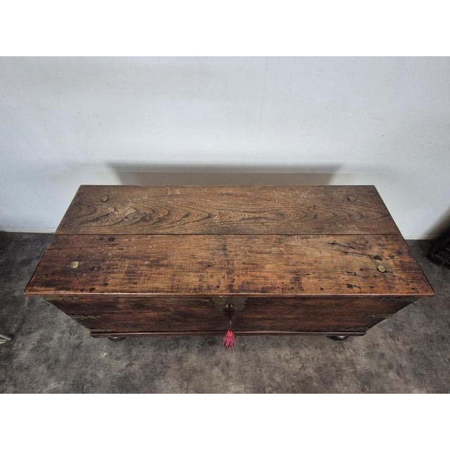 Large 18th Century Flemish Chest For Sale - Image 8 of 13