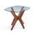 Mid-Century Modern Adrian Pearsall for Craft Associate Mid Century Walnut Jacks Side Table For Sale - Image 3 of 9