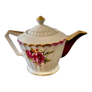 Mid 20th Century Trimont Ware Rose Gold Teapot For Sale