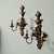 Baroque Baroque Sconces in Gilded Wood, 1960s, Set of 2 For Sale - Image 3 of 18
