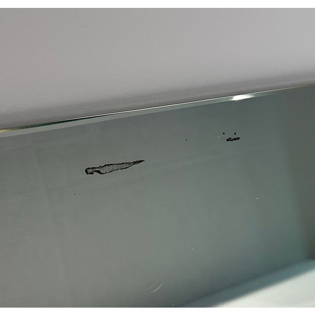 Vintage Vanity Mirror Tray With Leaves and Velvet Backing For Sale - Image 4 of 5