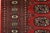 Bokhara Rug 3’2” X 5’3” Red Wool Tribal Hand-Knotted Oriental Carpet For Sale - Image 9 of 13