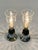 Pair of Vintage Sister Jasperware Candlestick Lamps, Attributed to Wedgwood For Sale - Image 10 of 12