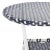 Contemporary California Bistro Table - Navy/Navy For Sale - Image 3 of 7