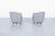 Thayer Coggin Mid-Century Modern Chrome Swivel Lounge Chairs by Milo Baughman for Thayer Coggin For Sale - Image 4 of 12