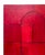 Contemporary Geometric Abstract Square Oil Painting Monochromatic–Red Gold Leaf Edges by Stephen Cimini For Sale - Image 4 of 7