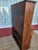 Antique Mission Style Wood Secretary Desk Hutch Stained Glass For Sale In Los Angeles - Image 6 of 12