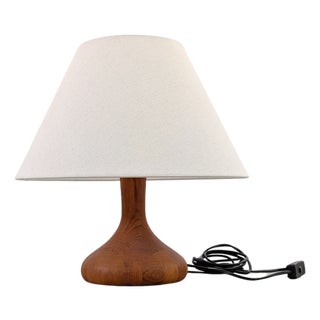 Mid-Century Teak Table Lamp from Domus, Denmark, 1960s For Sale