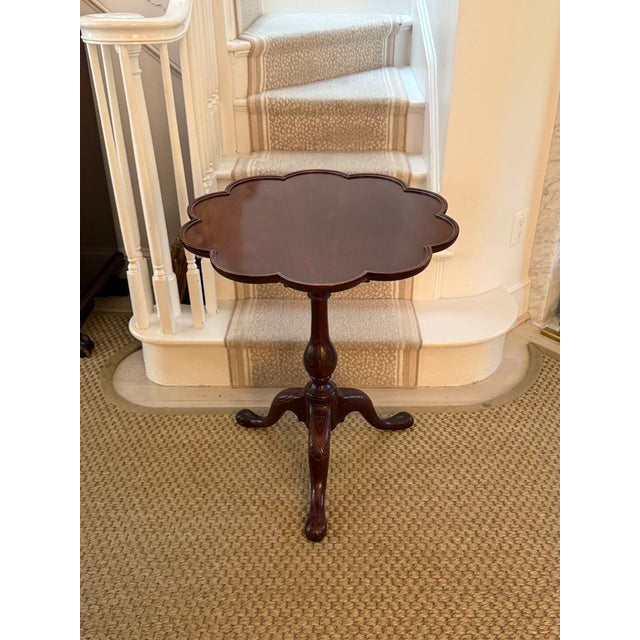 Traditional Baker Tilt Top Pie Crust Table For Sale - Image 3 of 7