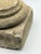 Antique Hand-Carved Stone Column Base Plinth C. 1850 Primitive Architectural Fragment For Sale - Image 4 of 7