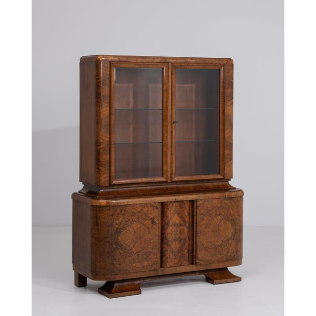 Art Deco Display Cabinet, Antique, France, Circa 1920 For Sale - Image 11 of 16