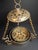 Silver Late 19th Century Judaica Silver Plated Bronze Ner Tamid Synagogue Memorial Hanging Lamp Frame Eternal Light For Sale - Image 8 of 18