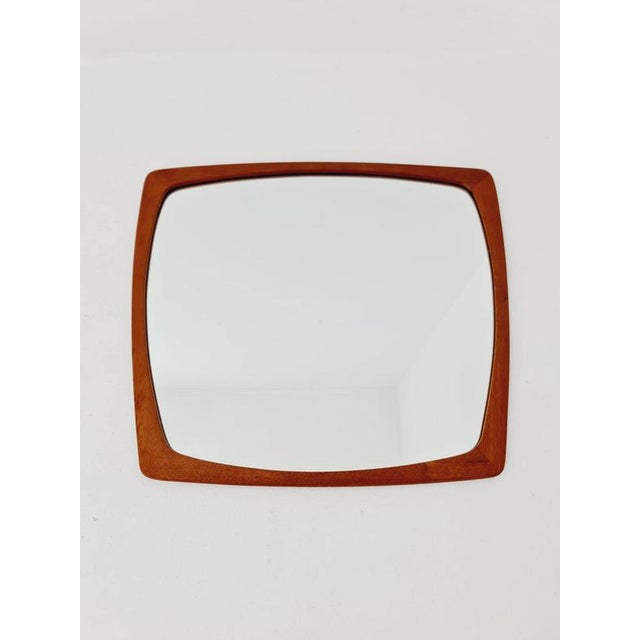 Large Mid-Century Modern Danish Wall-Mounted Mirror, 1960s For Sale - Image 15 of 16