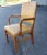 1970s Pair of 1970s Gunlocke Fruitwood and Leather Armchairs For Sale - Image 5 of 10