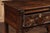 Brown English 1870s Oak Dresser Base with Carved Geometric Front and Two Drawers For Sale - Image 8 of 12
