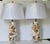 1970s Gorgeous Sea Shell Encrusted Pair Lamps on Lucite Stands For Sale - Image 5 of 7