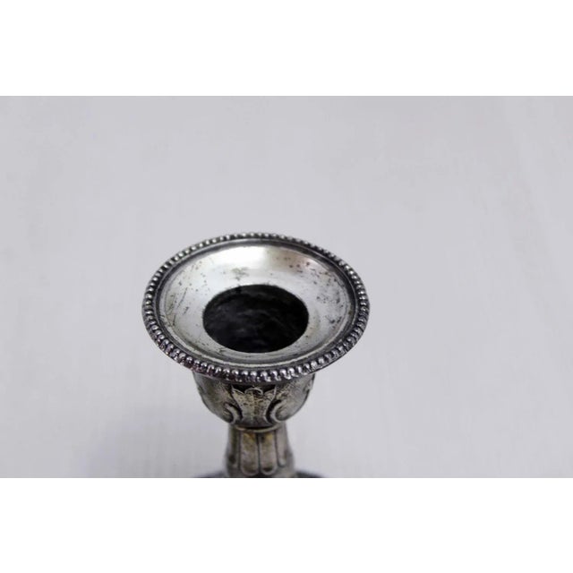 Rococo Candleholders, Set of 2 For Sale - Image 9 of 10