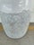 Modern Made Goods White Reactive Ironstone Cadence Garden Stool For Sale - Image 3 of 3
