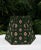 Green Green Foulard French Country Lampshade Small Clip on Hexagon Handmade For Sale - Image 8 of 12