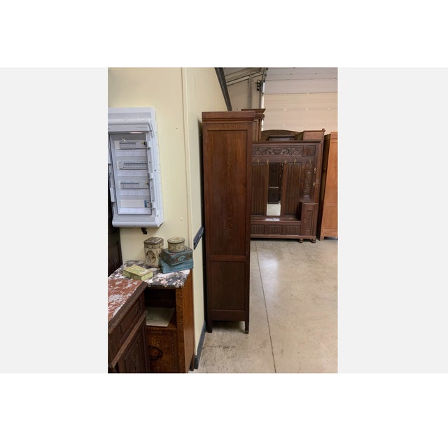 Antique Art Nouveau Bookcase, Display Cabinet, 1910 For Sale - Image 6 of 9