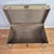 Wood 1960s Sarreid Style Patinated Distressed Brass Clad Trunk Chest Hollywood Regency For Sale - Image 7 of 13
