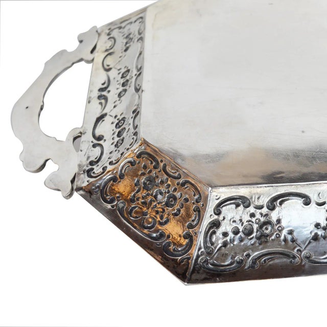 Late 19th Century Italian Silver Tea Set Late 19th Century For Sale - Image 5 of 13