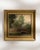 1930s Belgium Green Wood Painting For Sale - Image 4 of 13