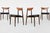Wood Rosewood Dining Chairs attributed to Harry Østergaard for Randers Møbelfabrik, Denmark, 1960s, Set of 8 For Sale - Image 7 of 18