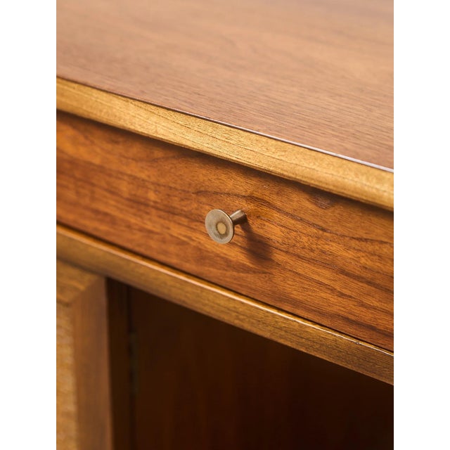 Vintage Refinished Mid Century Bar Cart For Sale - Image 4 of 12