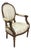 19th Century French Louis XVI Walnut Armchair ~ Fauteuil For Sale