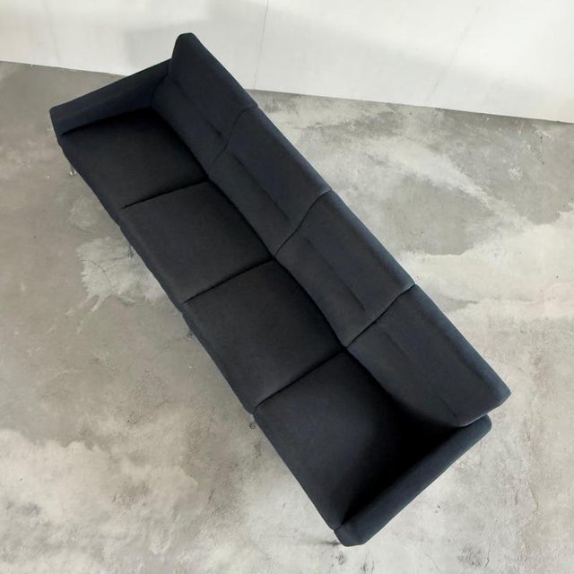 Arne Jacobsen S3300 4-Seater Sofa by Arne Jacobsen for Fritz Hansen, 1980s For Sale - Image 4 of 9