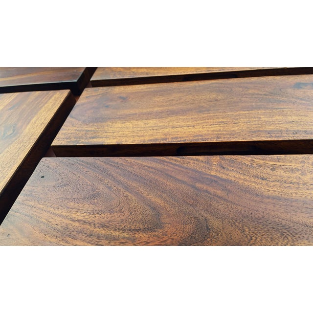 Brown Large Rosewood Chest of 6 Drawers, 1990s For Sale - Image 8 of 18