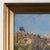 Early 20th Century Original Oil on Canvas Landscape Painting of View in Menton, France Signed Viggo Langer 1930 For Sale - Image 5 of 10