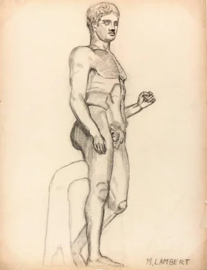 M. Lambert, Male Nude