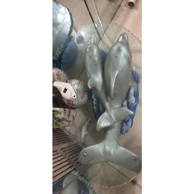 Art Deco Glass Coffee Table For Sale - Image 3 of 3