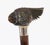 Metal Antique Art Deco Novelty Parrot Walking Stick Cane, 1920s For Sale - Image 7 of 15