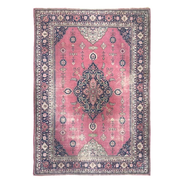 Large Turkish Pink Sparta Rug For Sale