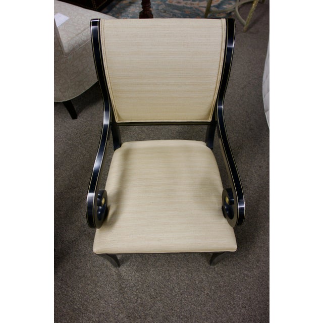 These classic sleigh chairs are made of Mahogany but can be finished in both wood and painted finishes. They are standard...