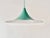 Turquoise Semi-Pendant by Claus Bonderup & Torsten Thorup for Lyfa, Denmark, 1968 For Sale - Image 18 of 18