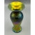 2000 - 2009 Lundberg Studios Abstract Art Glass Midnight Petite Vase 2004 Signed Certificate For Sale - Image 5 of 8