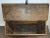 Antique, Primitive, Wooden, Grain, Wood Bin Early 1900's, Hinged Top With Latch for Lock For Sale - Image 9 of 12