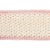 Contemporary Sample - Schumacher Sylvia Crochet Tape in Petal For Sale - Image 3 of 4