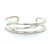 A rare Tiffany & Co. Zig Zag cuff bracelet crafted in sterling silver, featuring an open-weave design with distinctive...