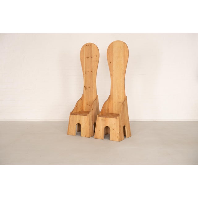 Wood Fratina by Mario Ceroli for Poltronova, 1970s For Sale - Image 7 of 7