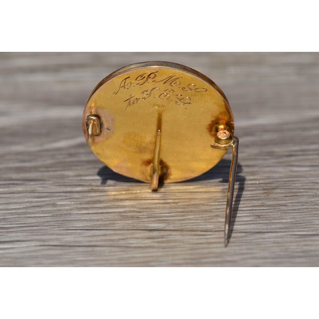 Contemporary The Arcadia: Antique Pin featuring a Prophet For Sale - Image 3 of 3