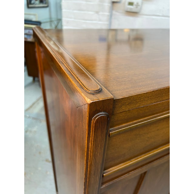 Mid-Century Modern Sculpted Walnut Dresser by Hoke Wood Products For Sale - Image 14 of 14
