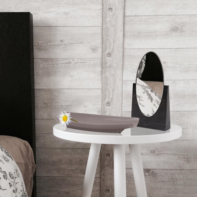 Black Orson Table Top Mirror For Sale - Image 8 of 8